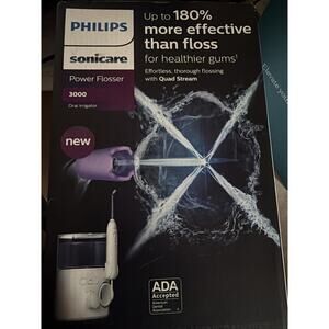 Philips Sonicare Cordless Power Flosser 3000 - Water Flosser with Innovative